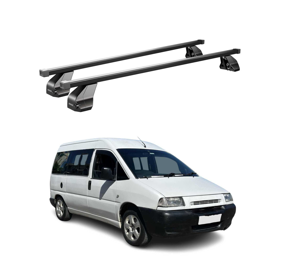 Krovni nosači PEUGEOT EXPERT 1995-2007 | čelik | Molydon
