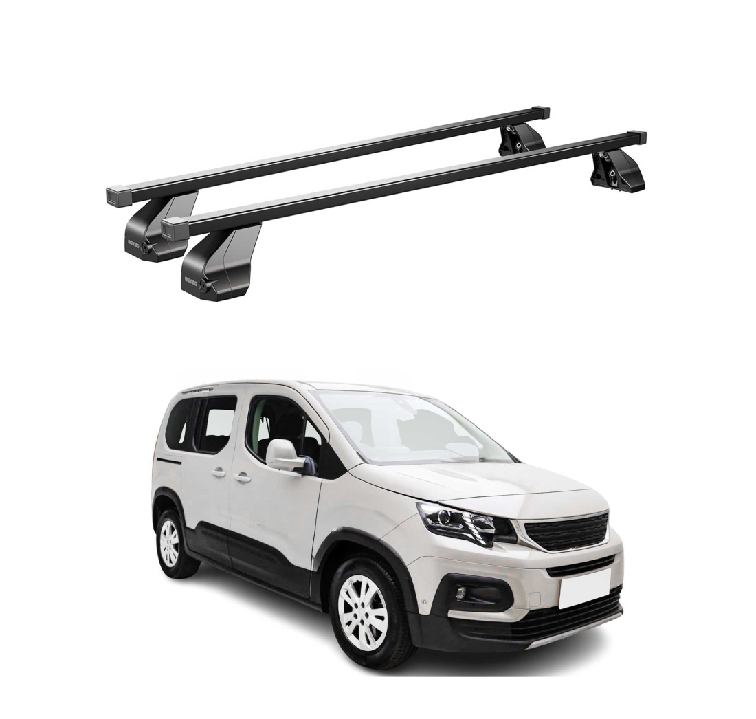 Krovni nosači PEUGEOT RIFTER 2018-2023 | čelik | Molydon