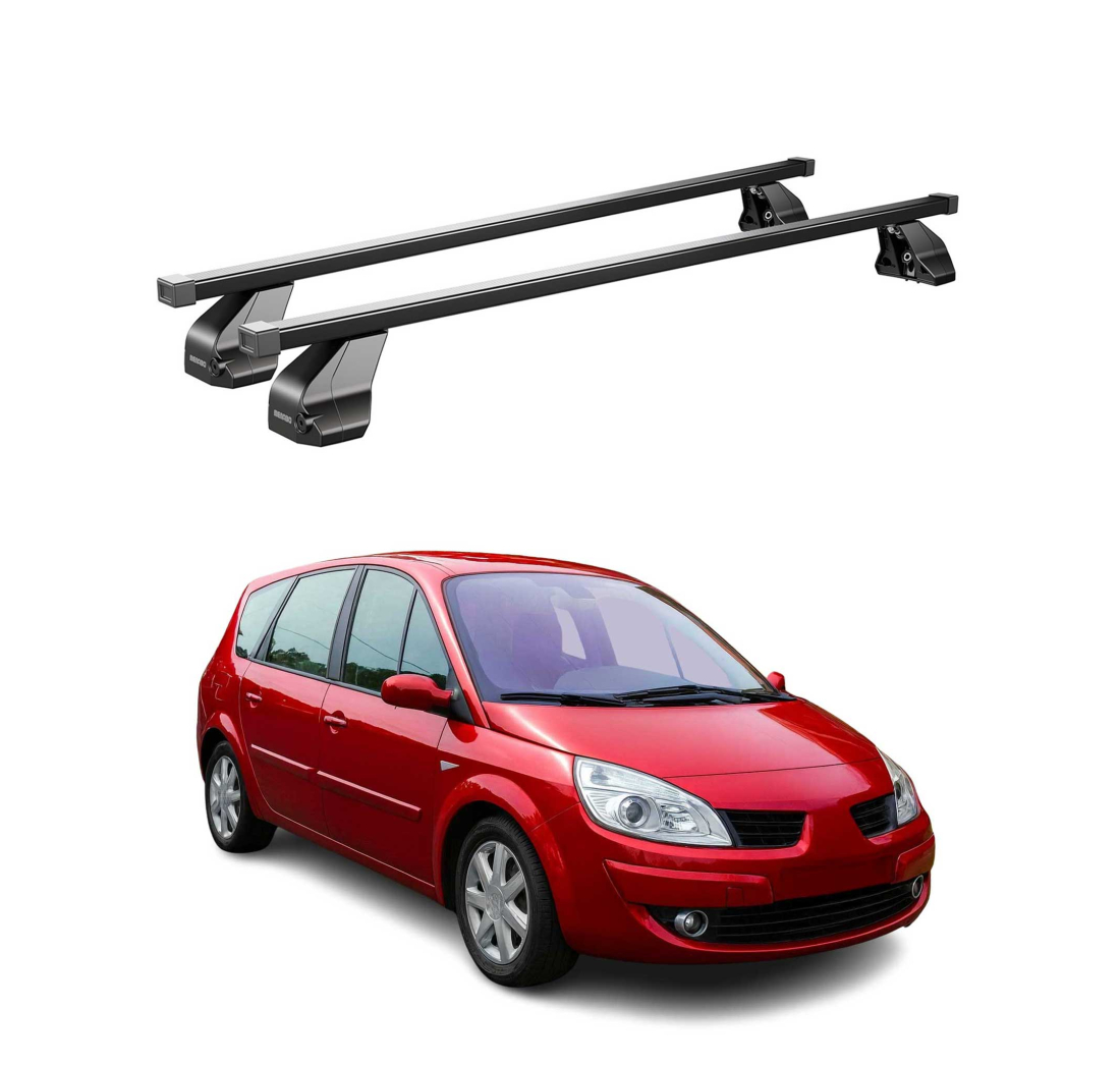 Krovni nosači RENAULT GRAND SCENIC II 2004-2009 | čelik | Molydon