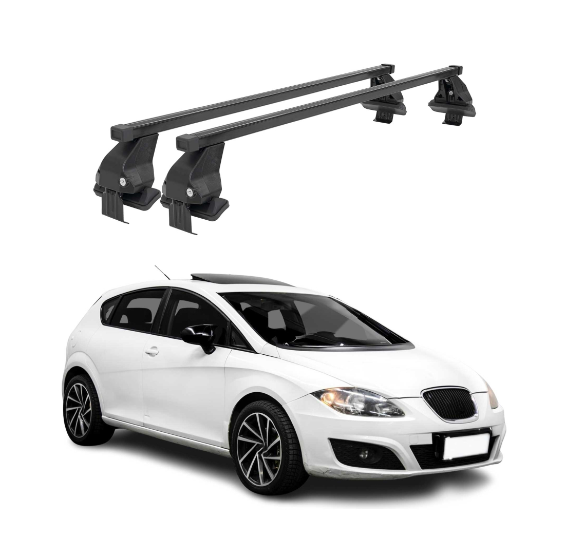 Krovni nosači SEAT LEON II 2009-2013 | čelik | Molydon