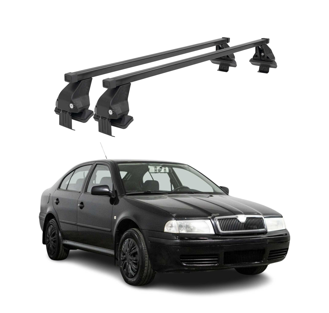 Krovni nosači SKODA OCTAVIA II 2004-2008 | čelik | Molydon
