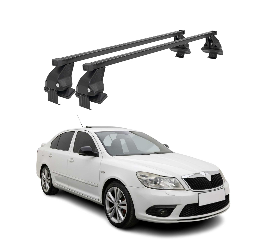 Krovni nosači SKODA OCTAVIA II 2008-2013 | čelik | Molydon