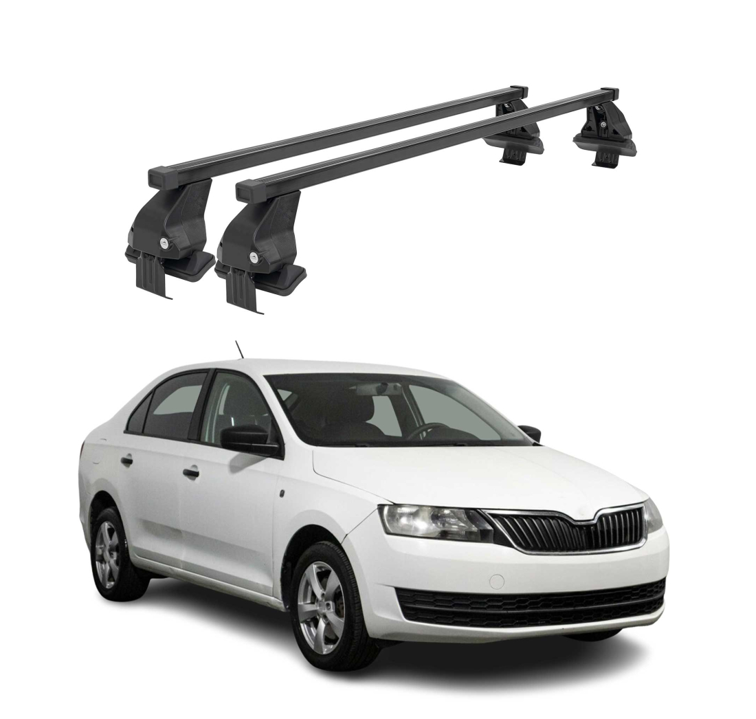 Krovni nosači SKODA RAPID 2012-2019 | čelik | Molydon