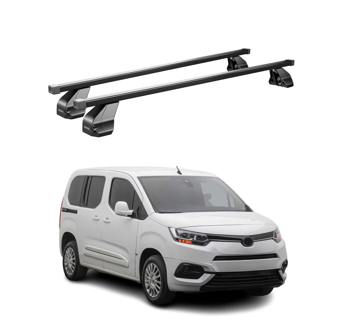 Krovni nosači TOYOTA PROACE CITY 2019- | čelik | Molydon