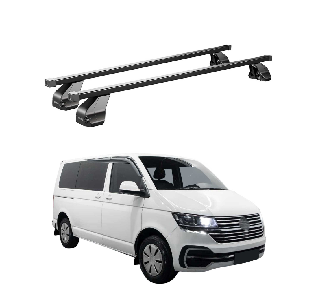 Krovni nosači VW T5 T6 TRANSPORTER MULTIVAN CARAVELLE 2003-2024 | čelik | Molydon
