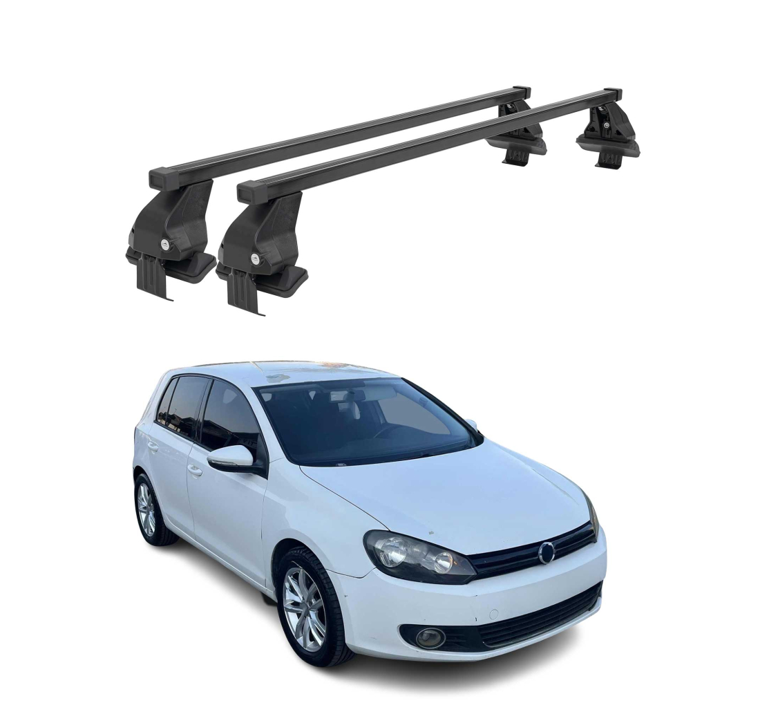Krovni nosači VW GOLF VI 2008-2012 | čelik | Molydon
