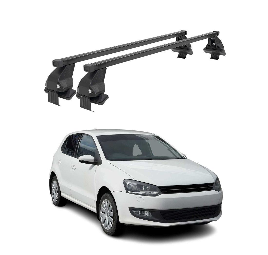 Krovni nosači VW POLO V 2009-2017 | čelik | Molydon