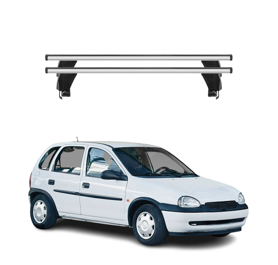 Krovni nosači OPEL CORSA B 1993-2000 | aluminij | Molydon