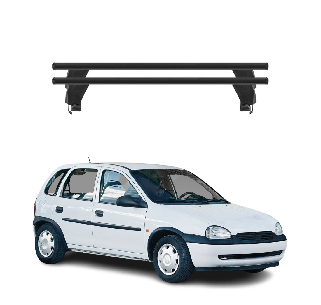 Krovni nosači OPEL CORSA B 1993-2000 | aluminij | Molydon