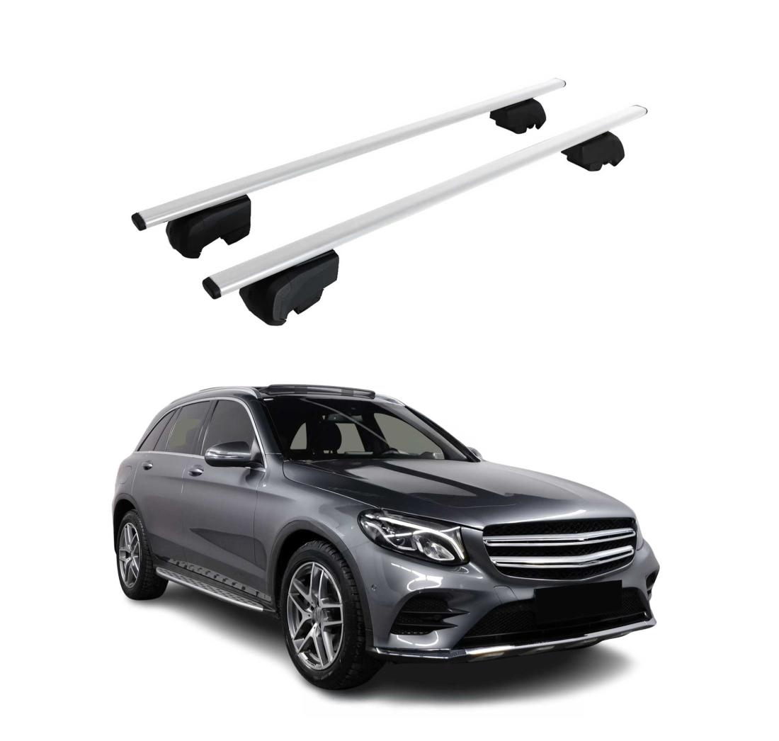 Krovni nosači MERCEDES GLC X253 2015-2023 | aluminij | Molydon