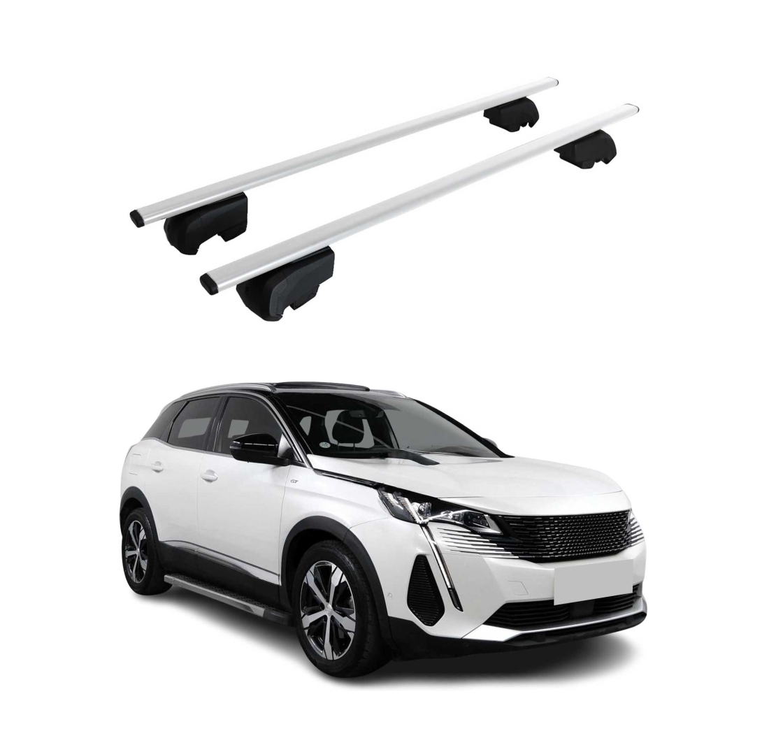 Krovni nosači PEUGEOT 3008 2016-2023 | aluminij | Molydon