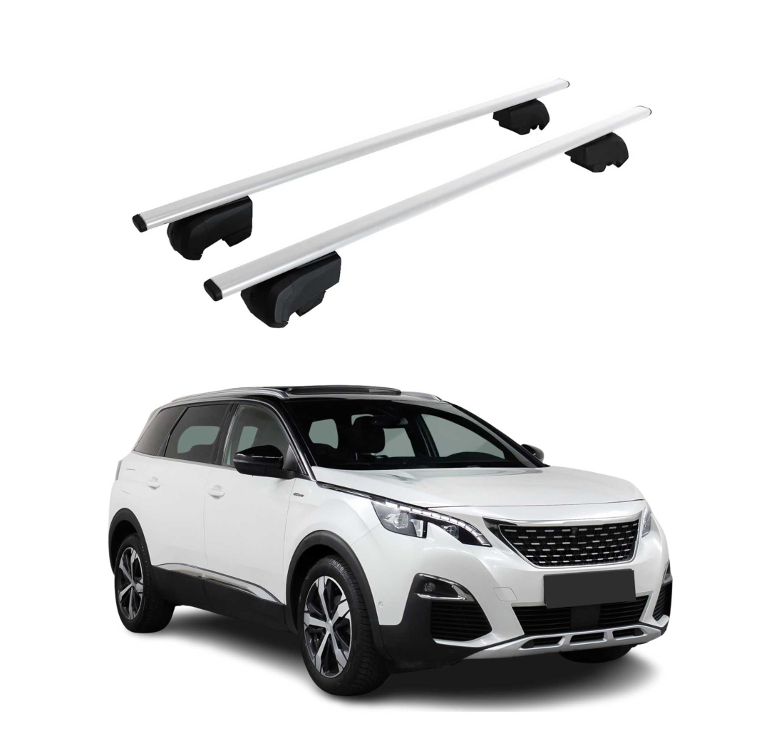 Krovni nosači PEUGEOT 5008 2017-2023 | aluminij | Molydon