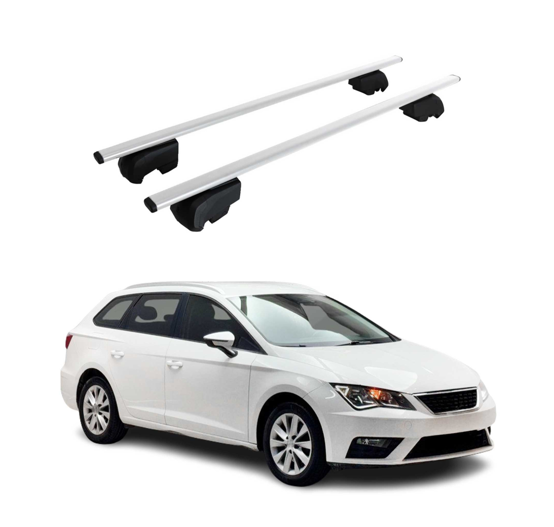 Krovni nosači SEAT LEON 2014-2020 | aluminij | Molydon