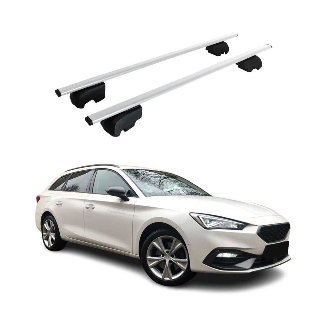 Krovni nosači SEAT LEON 2020-2023 | aluminij | Molydon