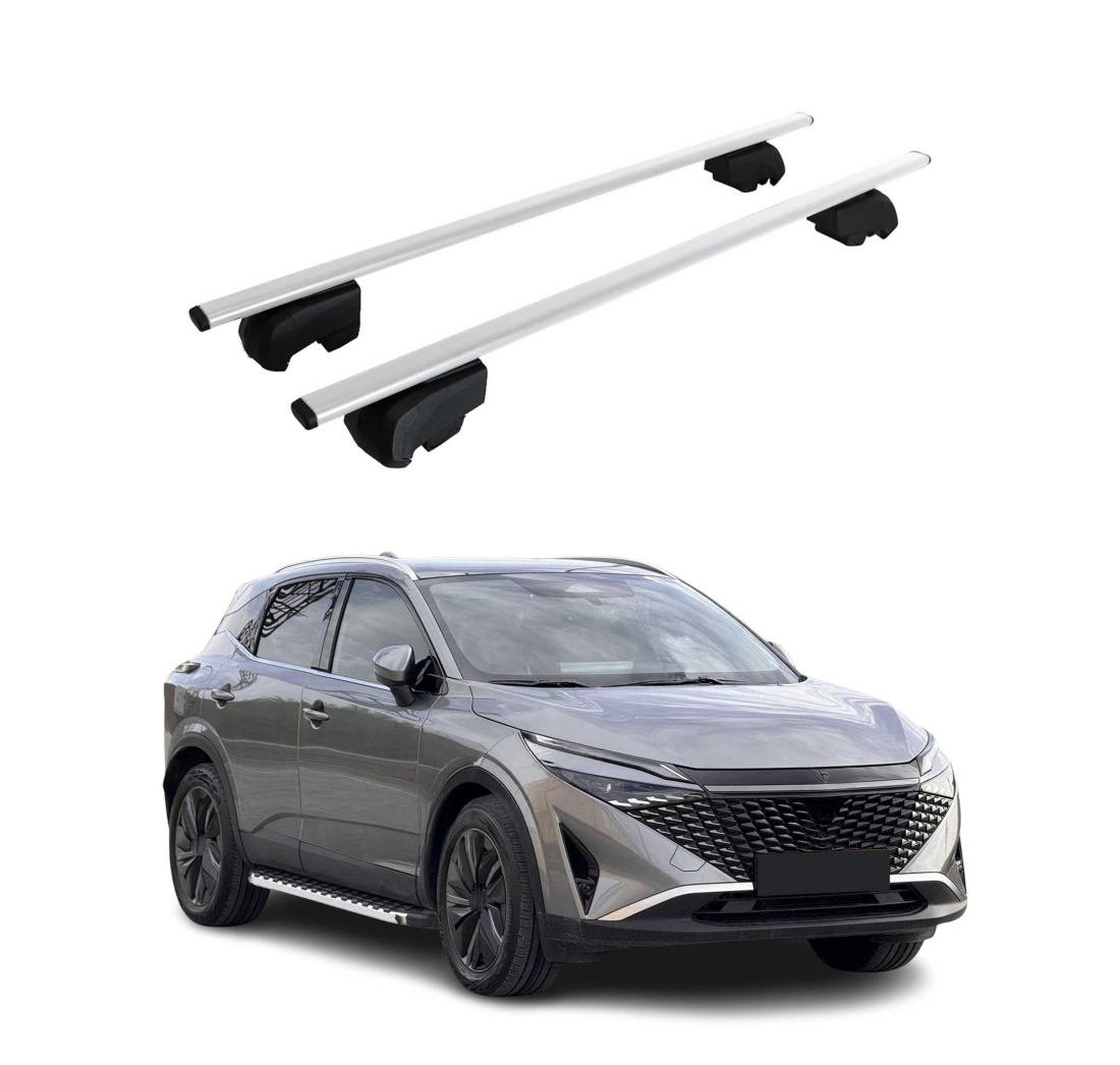 Krovni nosači NISSAN QASHQAI 2021-2023 | aluminij | Molydon