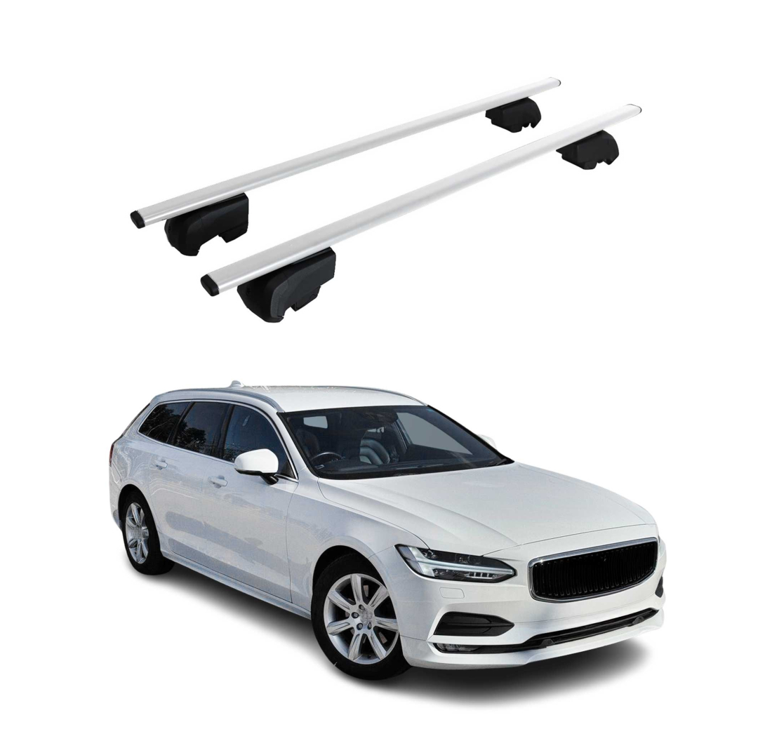 Krovni nosači VOLVO V90 2017-2023 | aluminij | Molydon