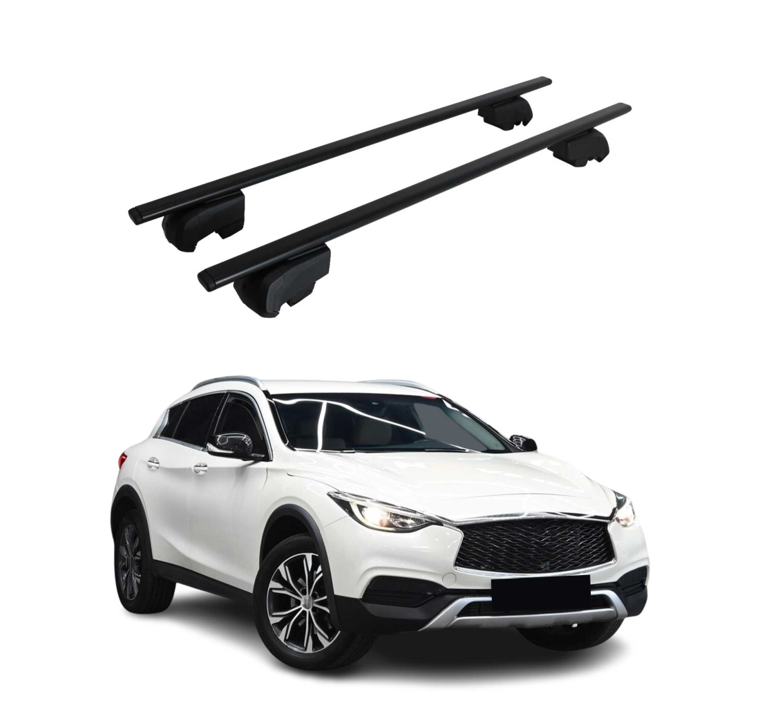 Krovni nosači INFINITI QX30 2016-2019 | aluminij | Molydon