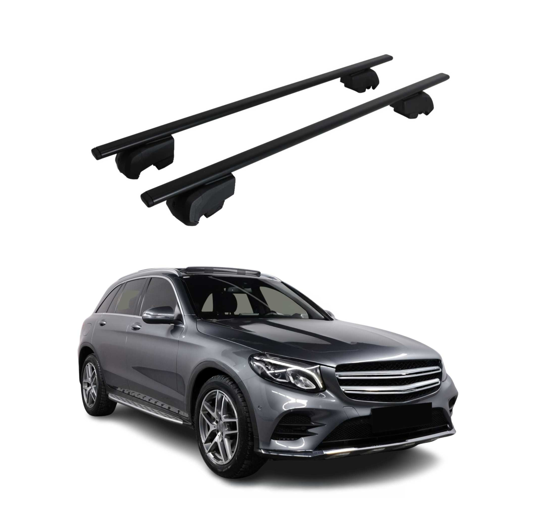 Krovni nosači MERCEDES GLC X253 2015-2023 | aluminij | Molydon