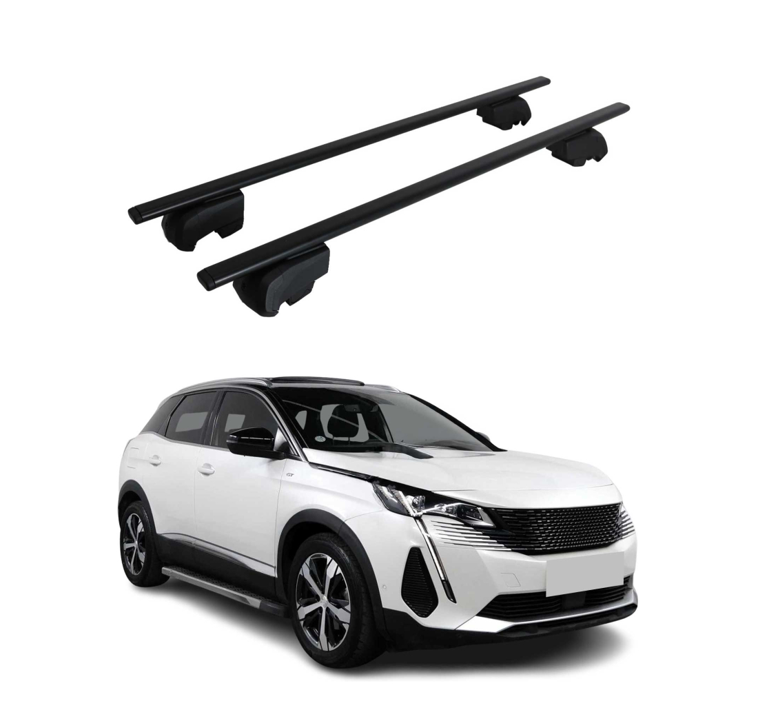 Krovni nosači PEUGEOT 3008 2016-2023 | aluminij | Molydon