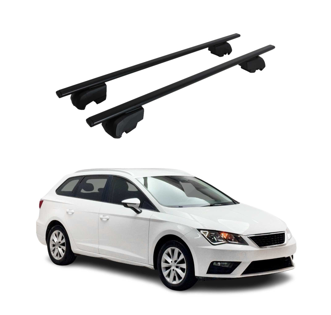 Krovni nosači SEAT LEON 2014-2019 | aluminij | Molydon