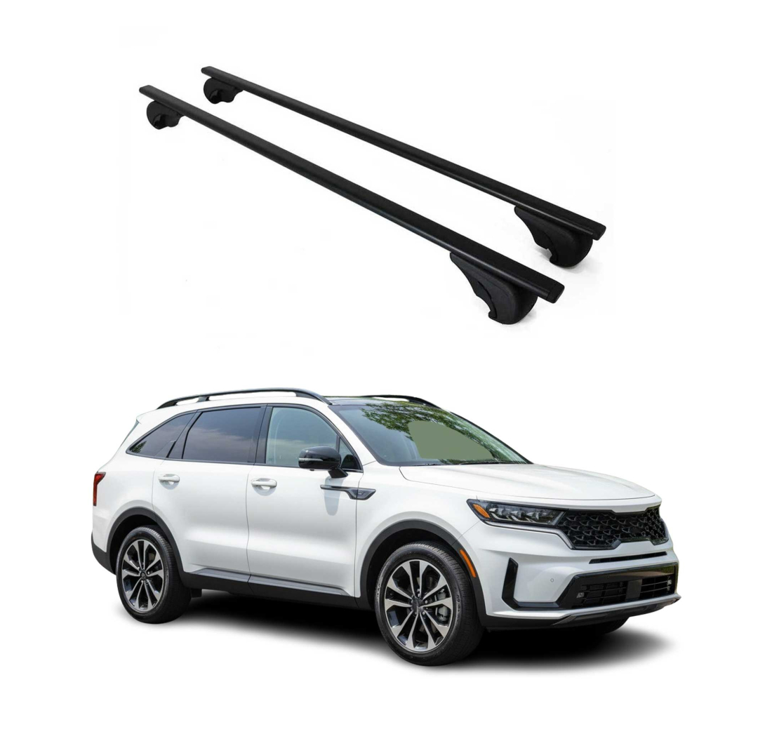Krovni nosači KIA SORENTO X-LINE 2020-2023 | aluminij | Molydon
