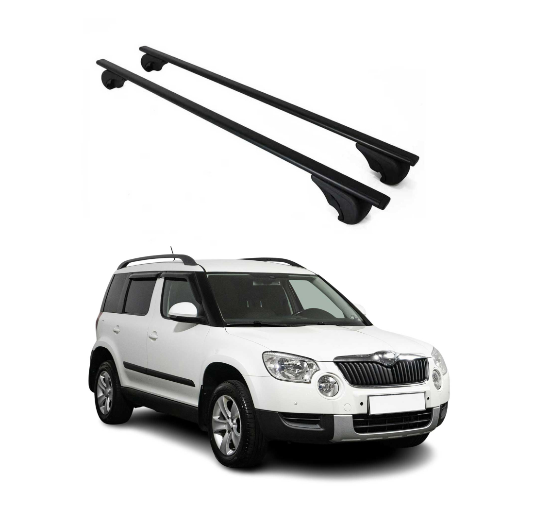 Krovni nosači SKODA YETI 2010-2017 | aluminij | Molydon