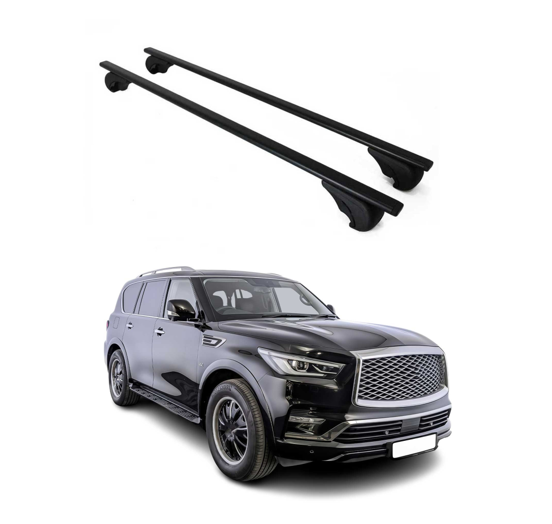 Krovni nosači INFINITI QX80 2014-2023 | aluminij | Molydon