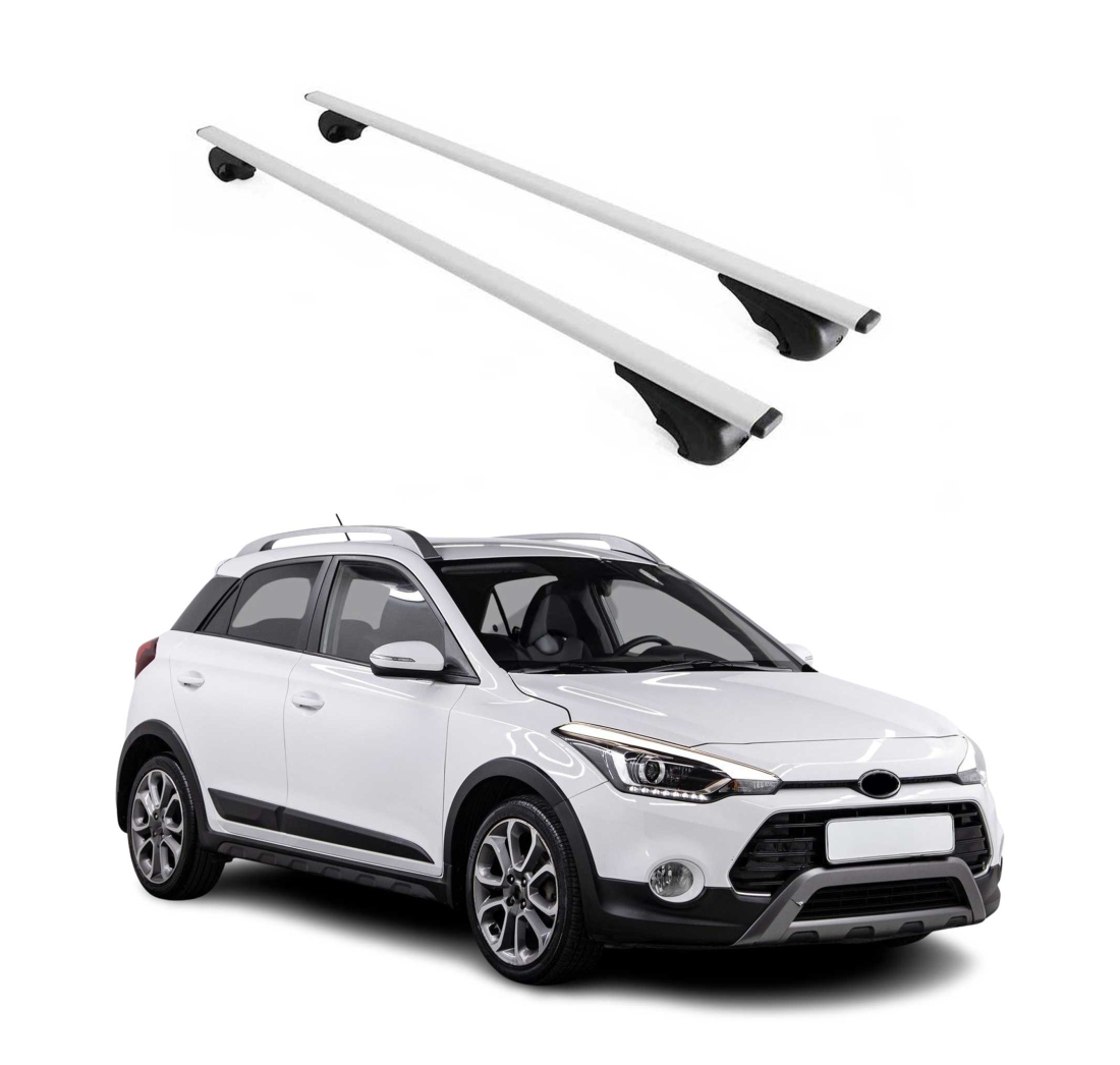 Krovni nosači HYUNDAI I20 II 2014-2020 | aluminij | Molydon