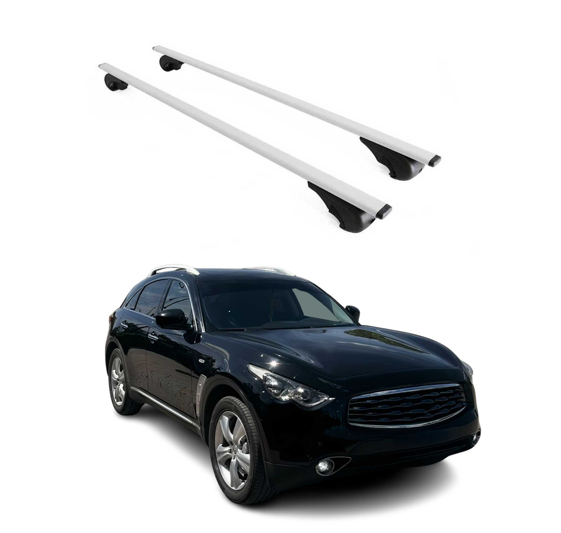 Krovni nosači INFINITI FX 2003-2008 | aluminij | Molydon