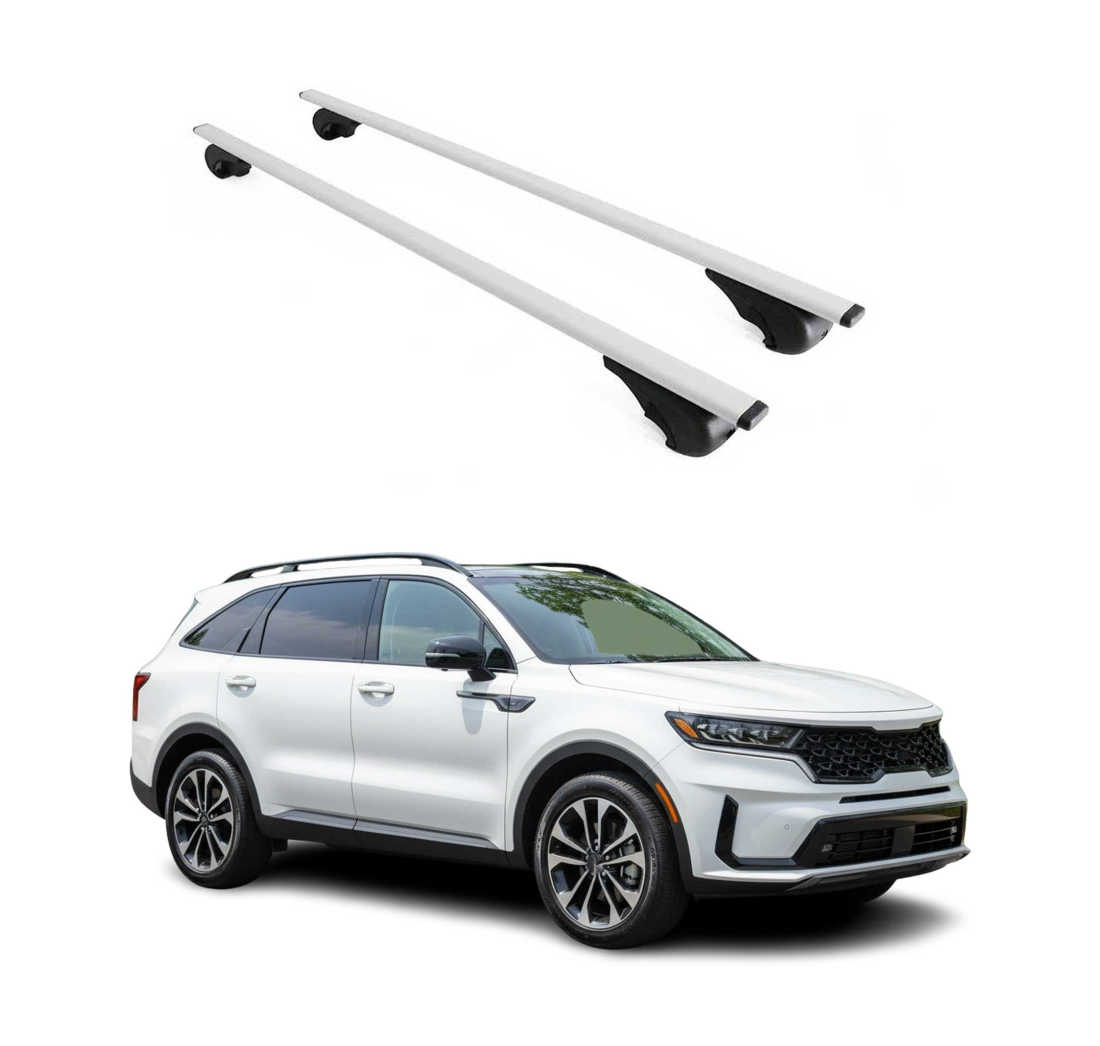 Krovni nosači KIA SORENTO X-LINE 2020-2023 | aluminij | Molydon