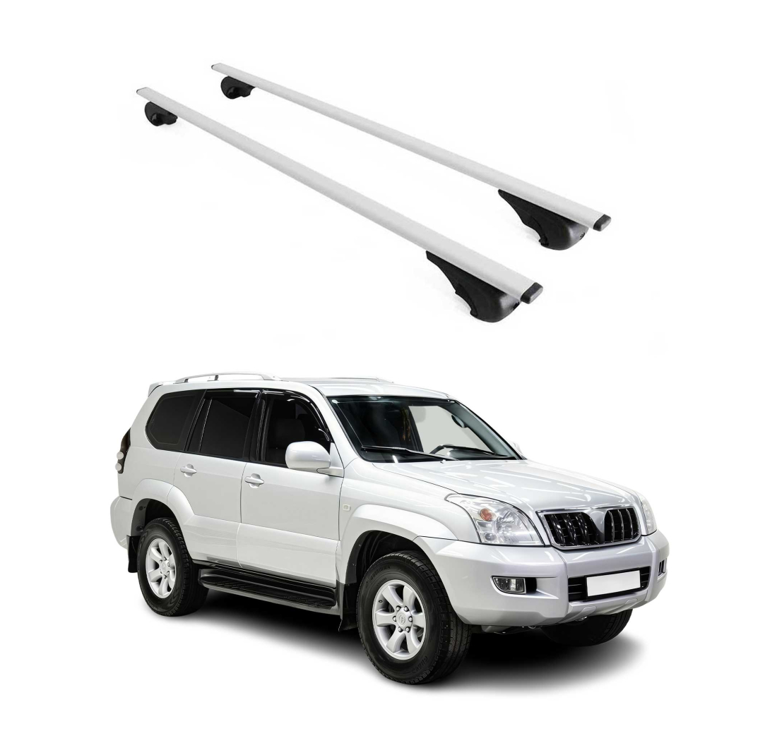 Krovni nosači TOYOTA LAND CRUISER PRADO 2002-2009 | aluminij | Molydon