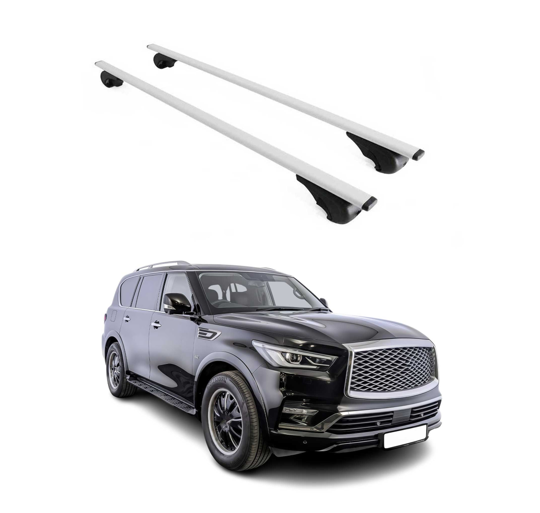 Krovni nosači INFINITI QX80 2014-2023 | aluminij | Molydon