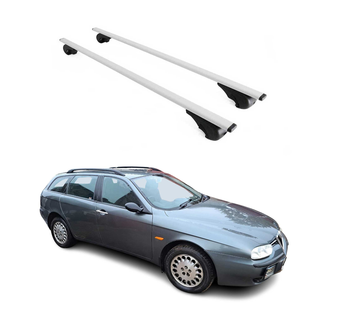 Krovni nosači ALFA ROMEO 156 SPORTWAGON 2000-2006 | aluminij | Molydon