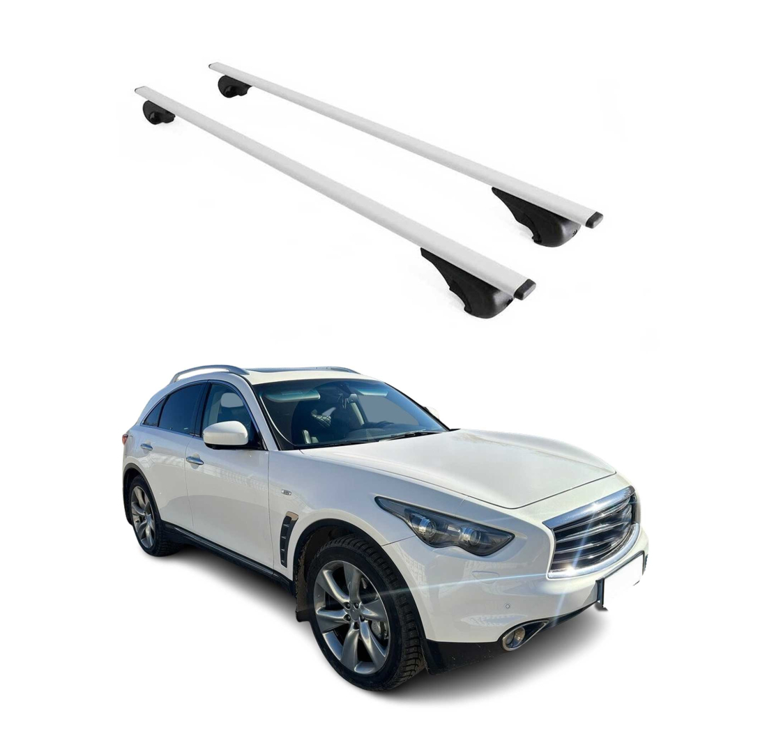 Krovni nosači INFINITI FX37 2008-2013 | aluminij | Molydon
