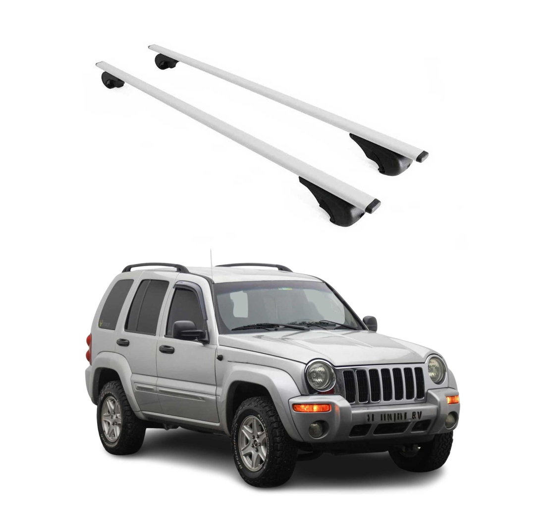 Krovni nosači JEEP CHEROKEE KJ 2001-2008 | aluminij | Molydon