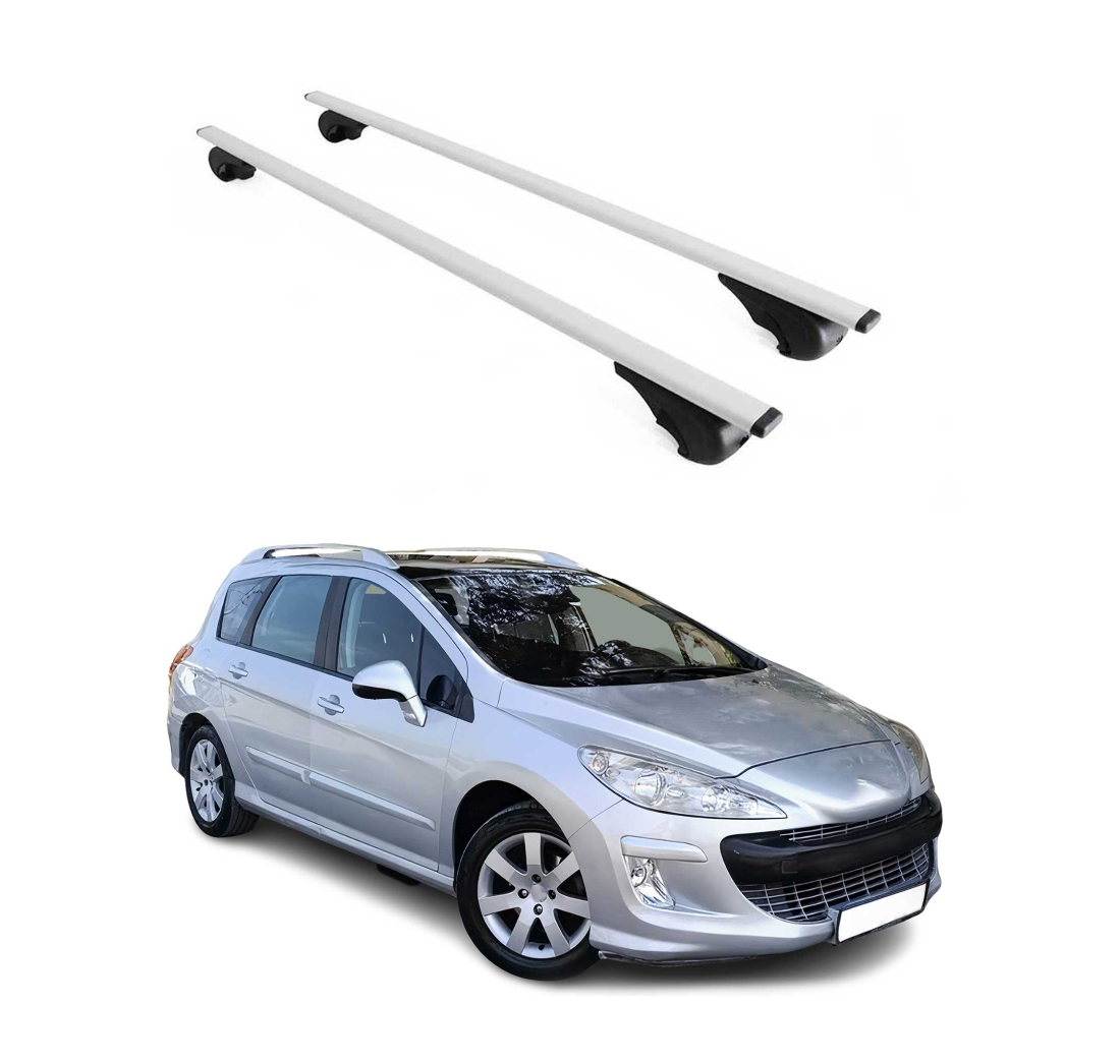 Krovni nosači PEUGEOT 308 KOMBI 2008-2021 | aluminij | Molydon
