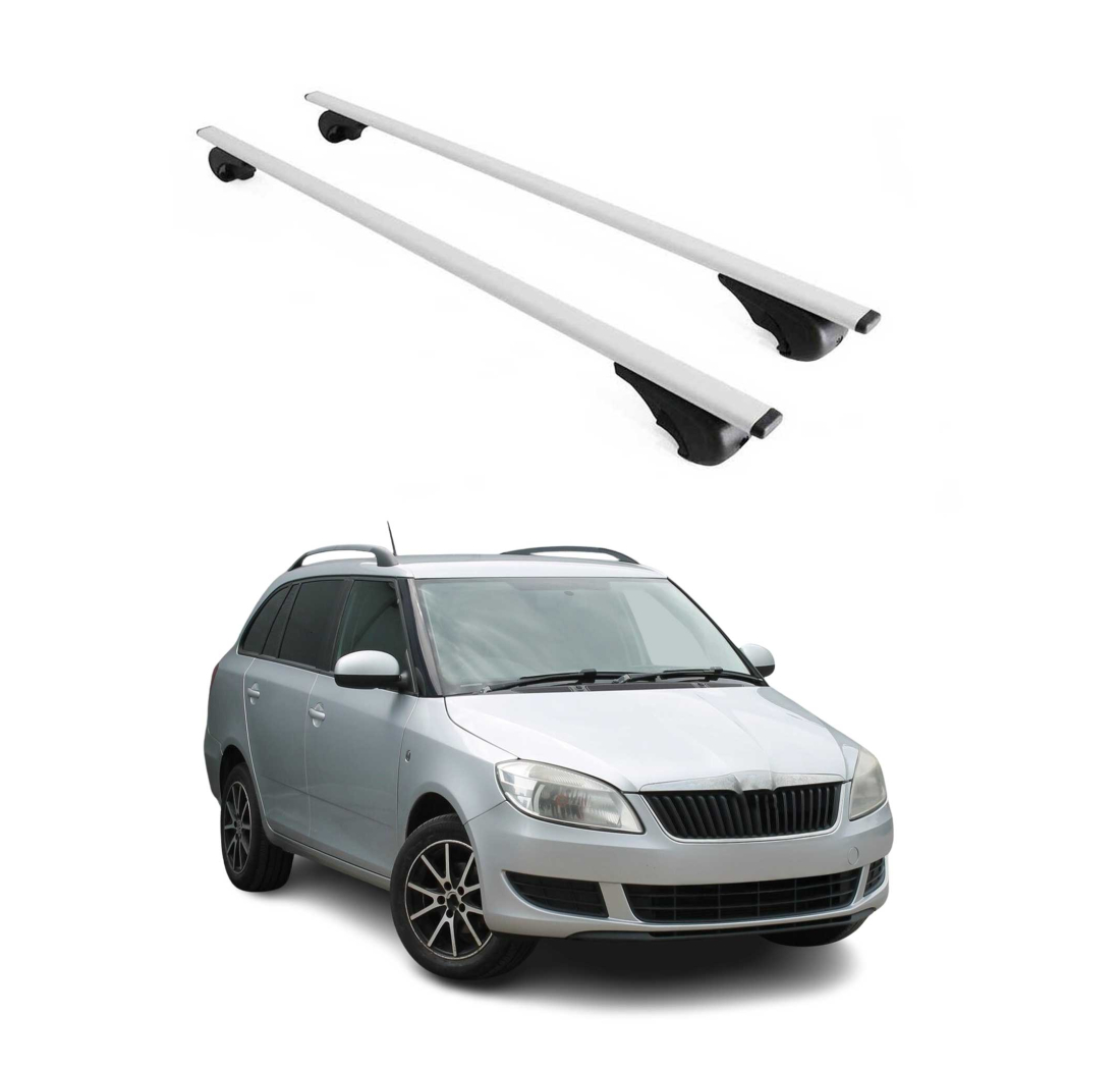 Krovni nosači SKODA FABIA 2 HB 2007-2014 | aluminij | Molydon