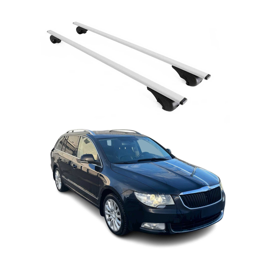 Krovni nosači SKODA SUPERB KOMBI 2008-2023 | aluminij | Molydon