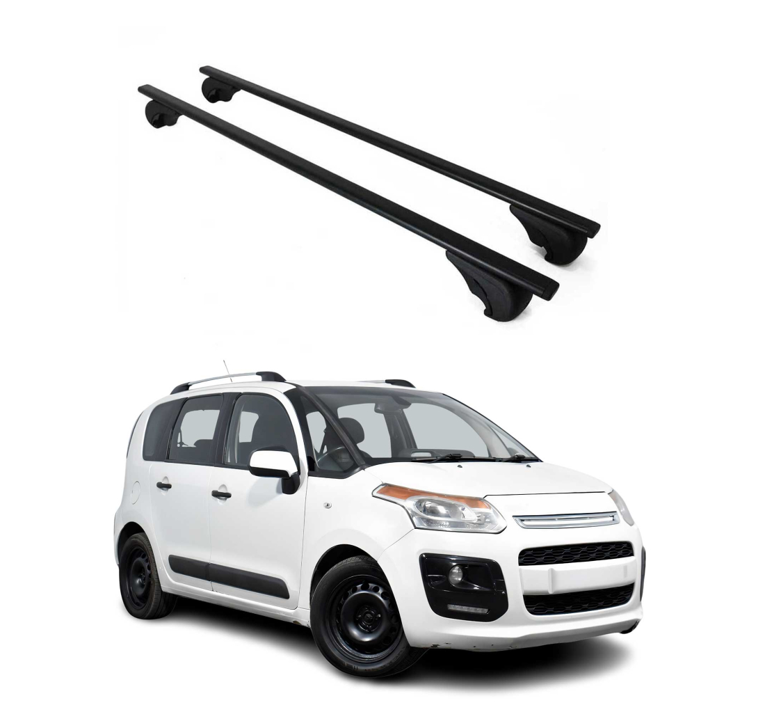 Krovni nosači CITROEN C3 II HB 2009-2016 | aluminij | Molydon