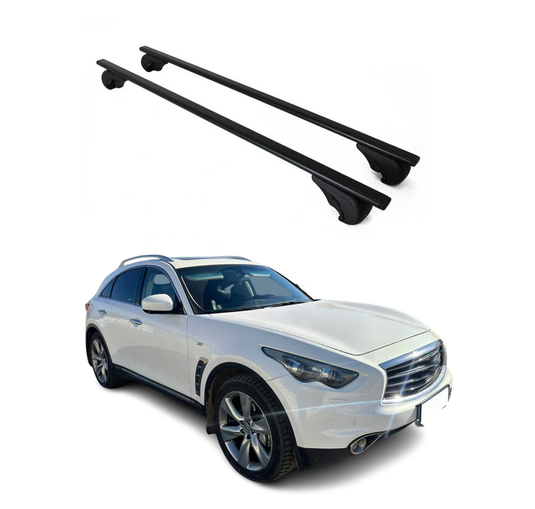 Krovni nosači INFINITI FX37 2008-2013 | aluminij | Molydon