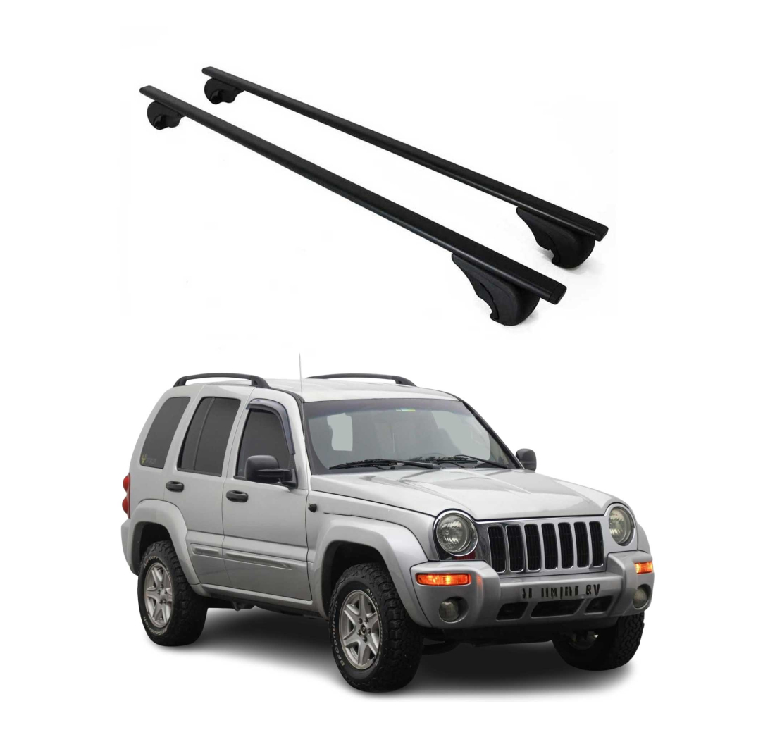 Krovni nosači JEEP CHEROKEE KJ 2001-2008 | aluminij | Molydon