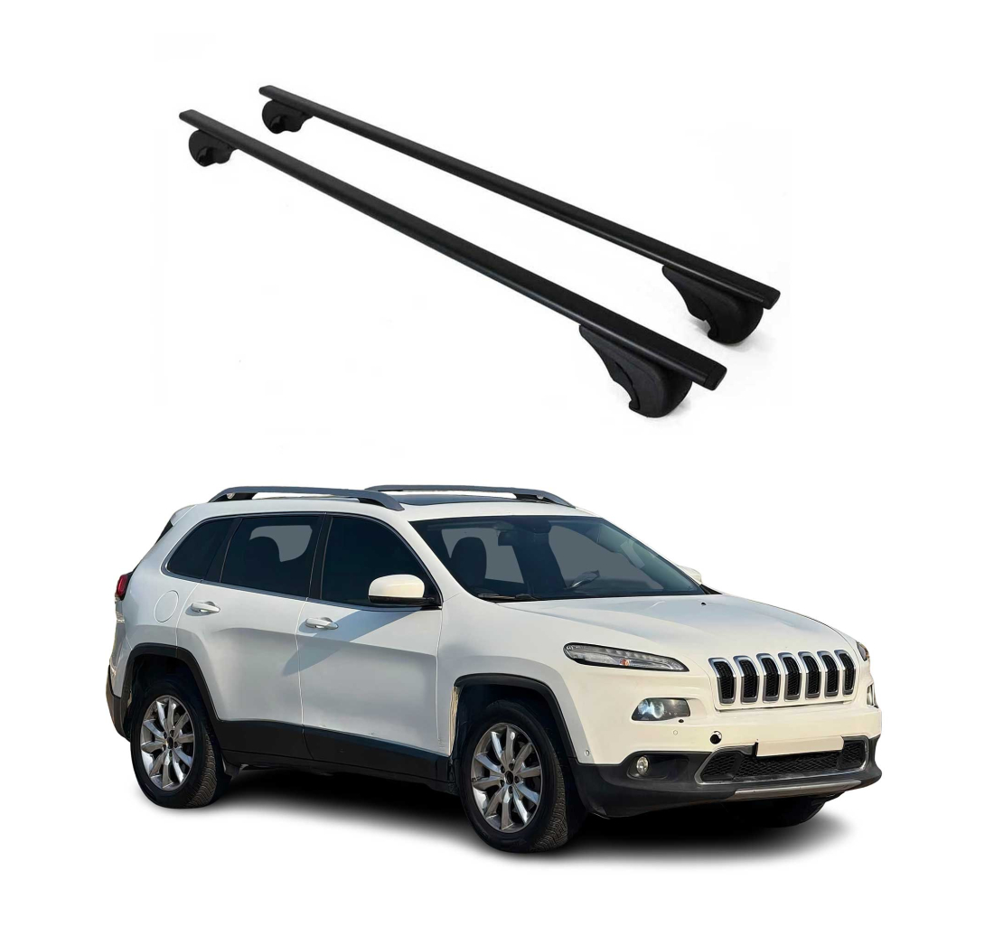 Krovni nosači JEEP CHEROKEE KL 2014-2019 | aluminij | Molydon