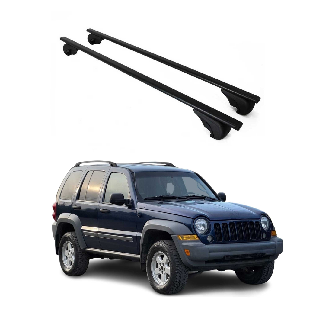 Krovni nosači JEEP LIBERTY 2002-2007 | aluminij | Molydon