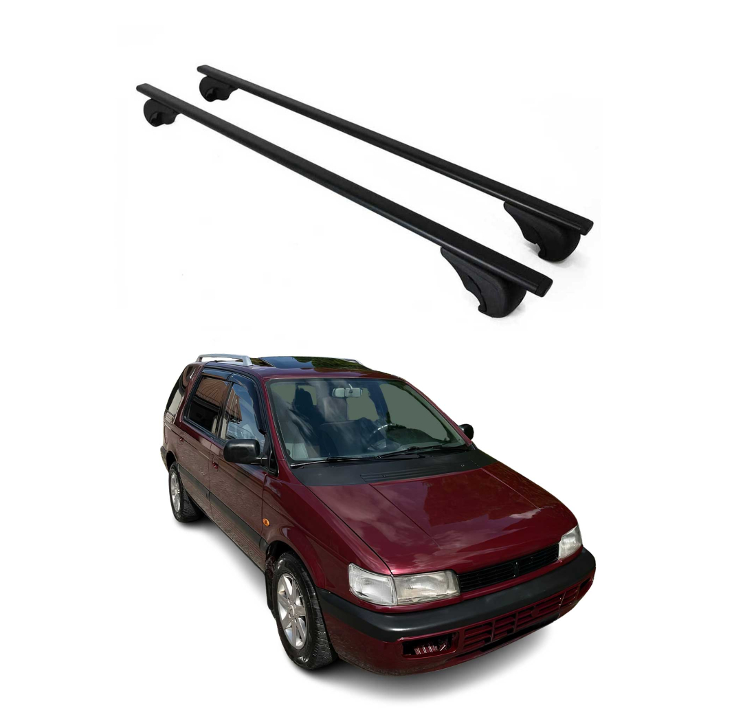 Krovni nosači MITSUBISHI SPACE WAGON 1998-2004 | aluminij | Molydon
