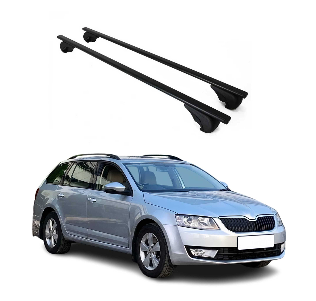Krovni nosači SKODA OCTAVIA III KOMBI 2013-2019 | aluminij | Molydon