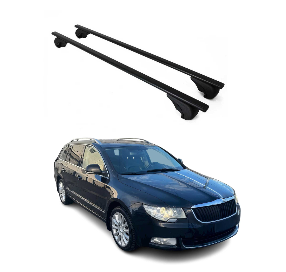 Krovni nosači SKODA SUPERB KOMBI 2008-2023 | aluminij | Molydon