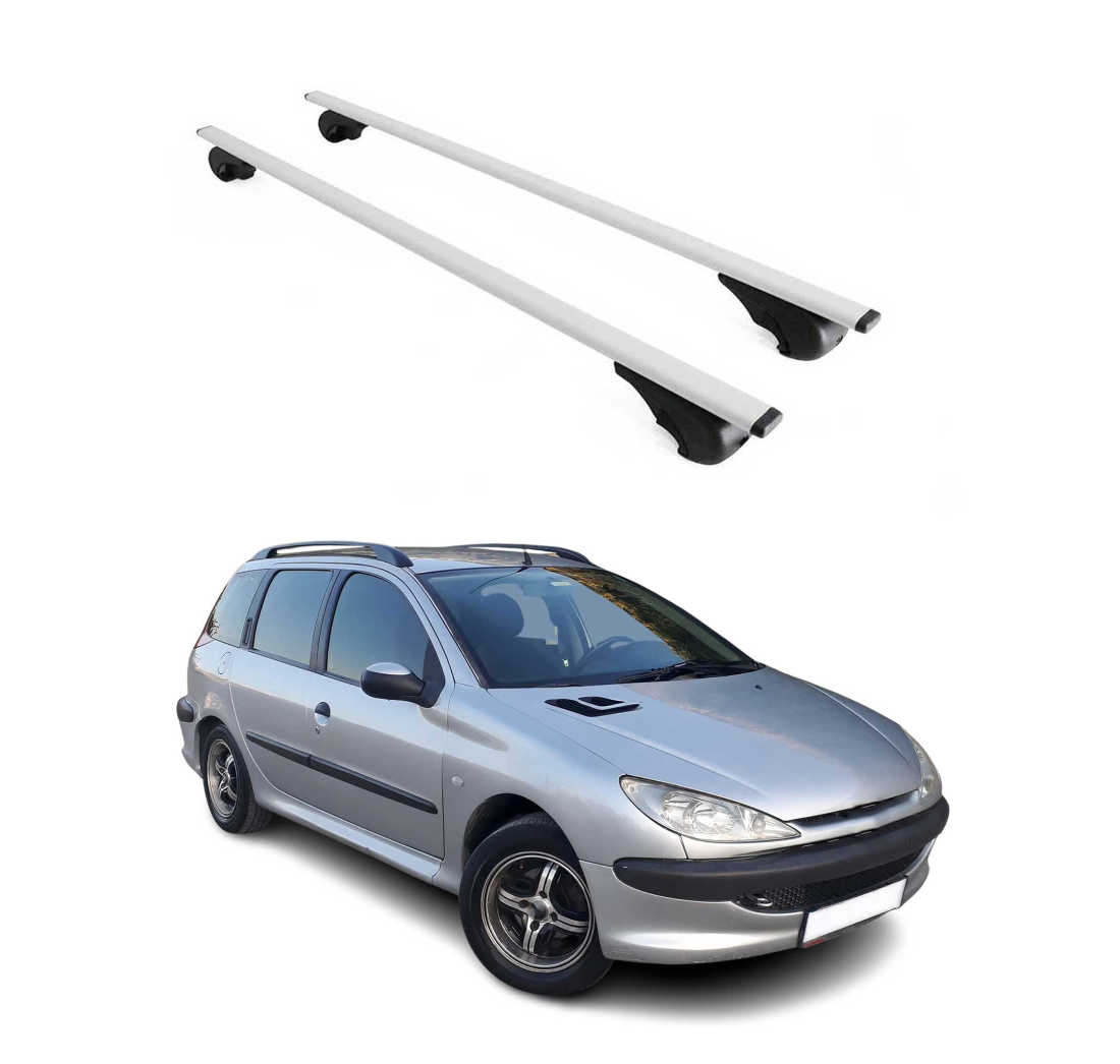 Krovni nosači PEUGEOT 206 KOMBI 1998-2012 | aluminij | Molydon
