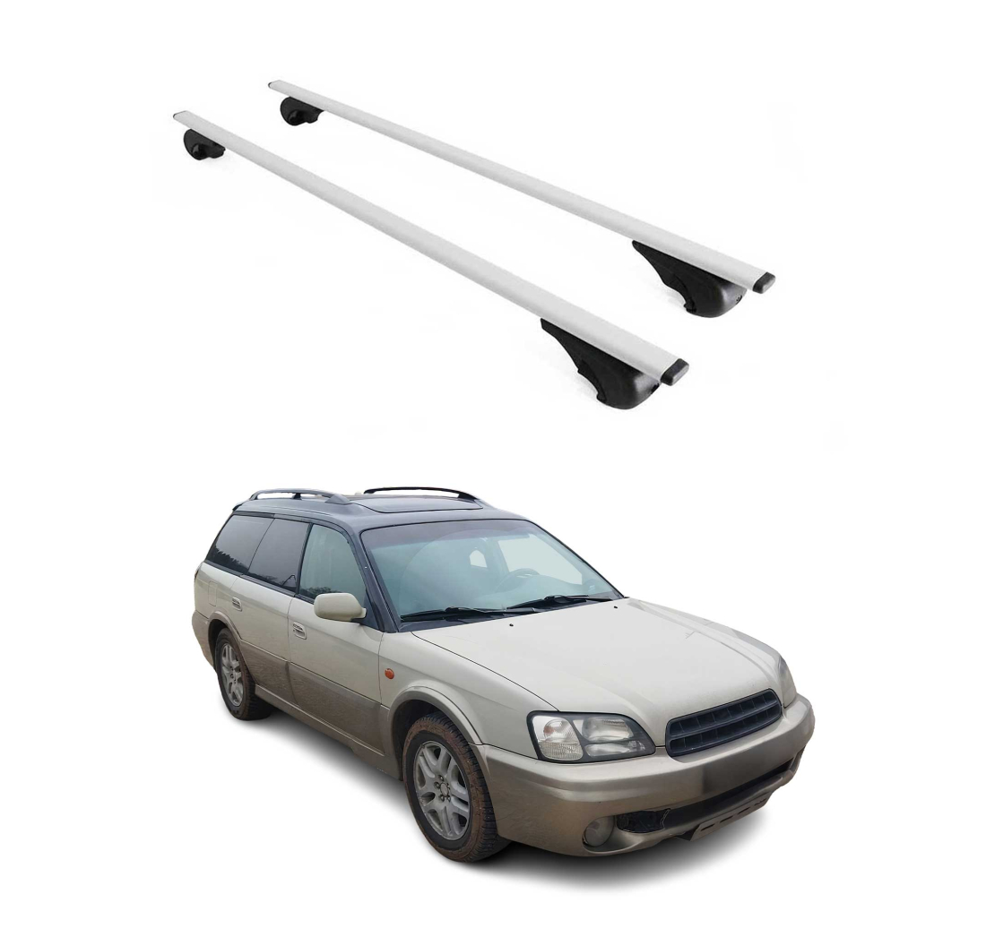 Krovni nosači SUBARU OUTBACK 1998-2003 | aluminij | Molydon
