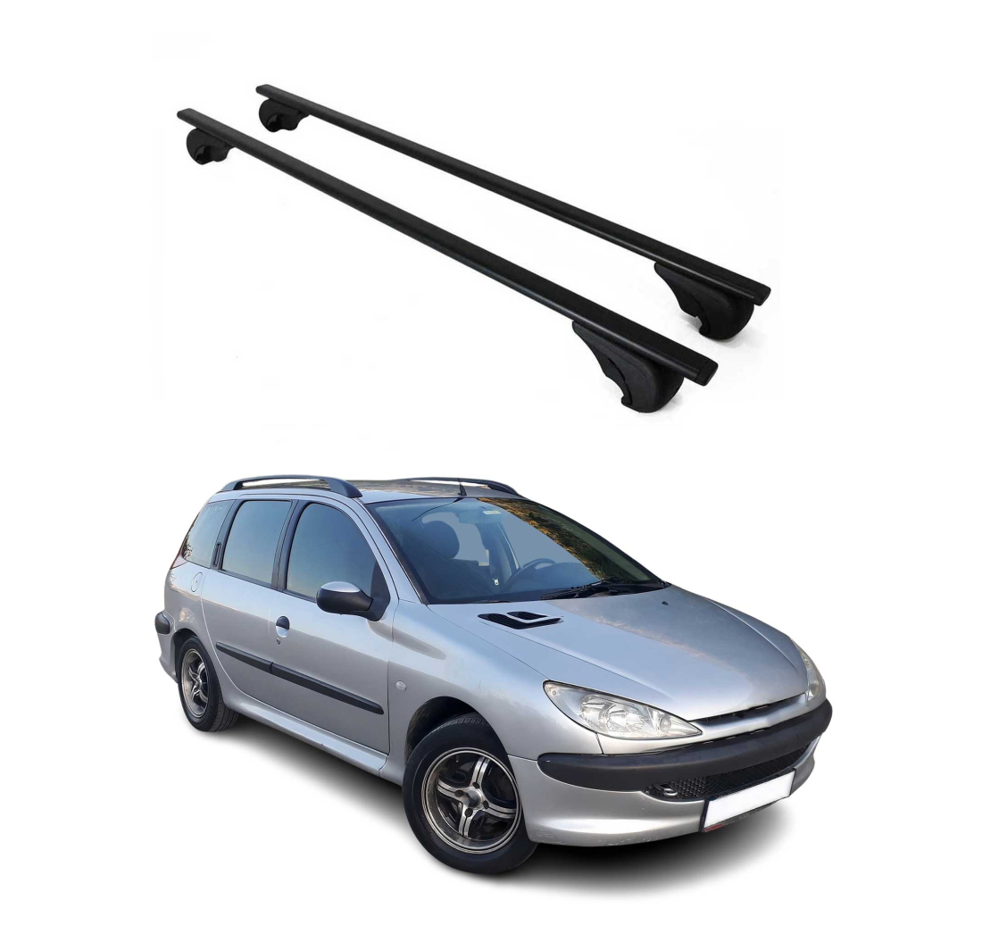 Krovni nosači PEUGEOT 206 KOMBI 1998-2012 | aluminij | Molydon