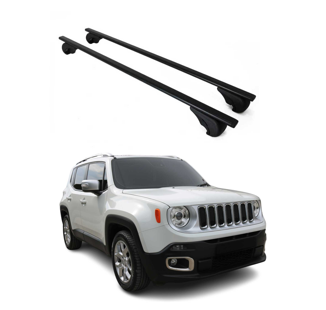 Krovni nosači JEEP RENEGADE 2014-2023 | aluminij | Molydon